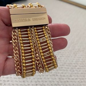 Victoria Emerson Gold and Silver Bracelet